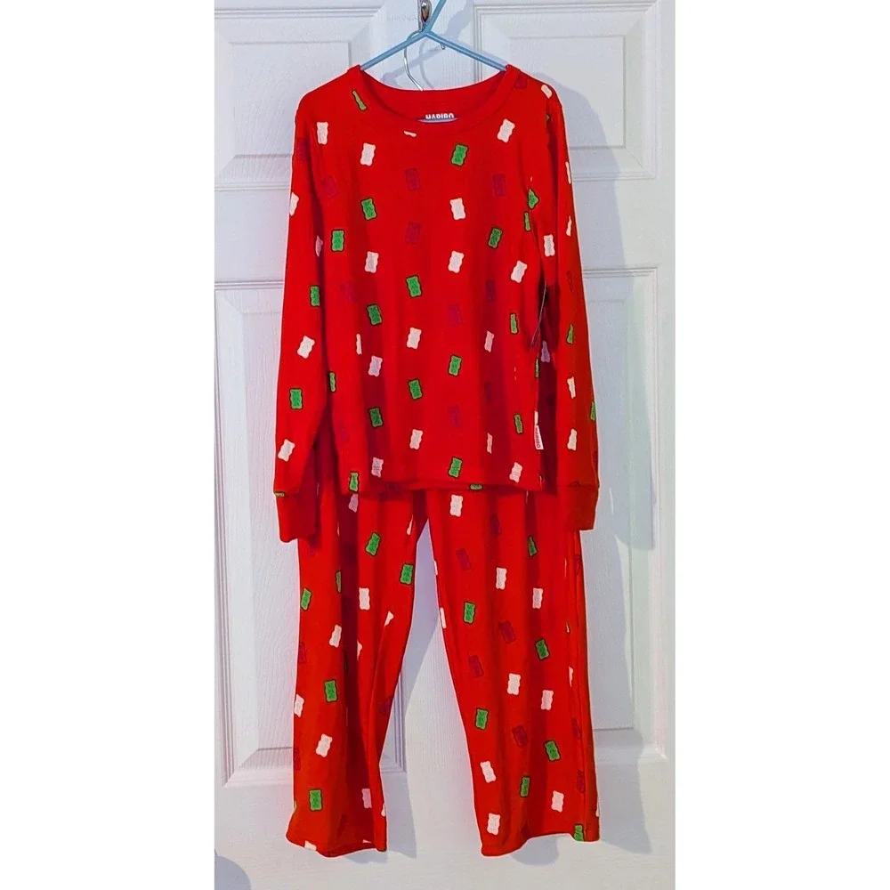 Haribo Red Gummy Bear Pajamas Set - Kids‎ Size 5T - Cute NWT $48